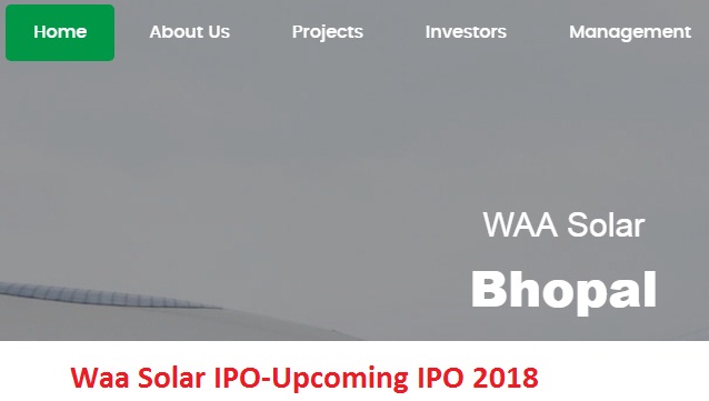 Waa Solar IPO-Upcoming IPO 2018