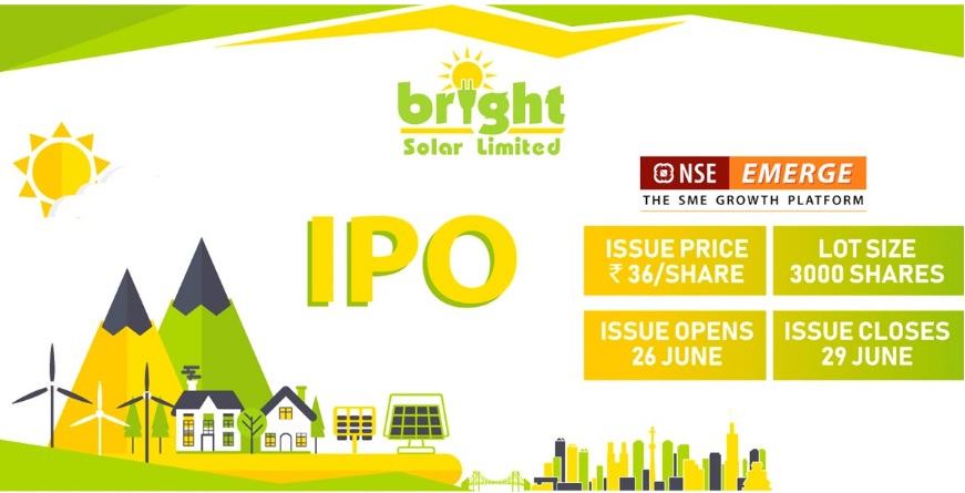 Upcoming IPO Bright Solar IPO and IPO Allotment Status